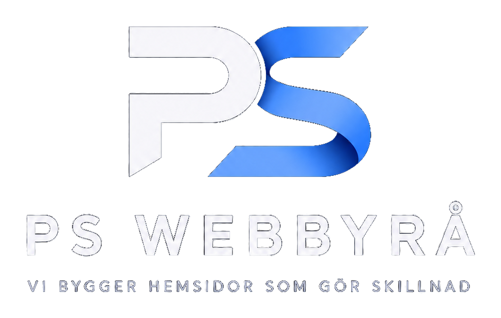PS Webbyrå – vi bygger hemsidor som gör skillnad