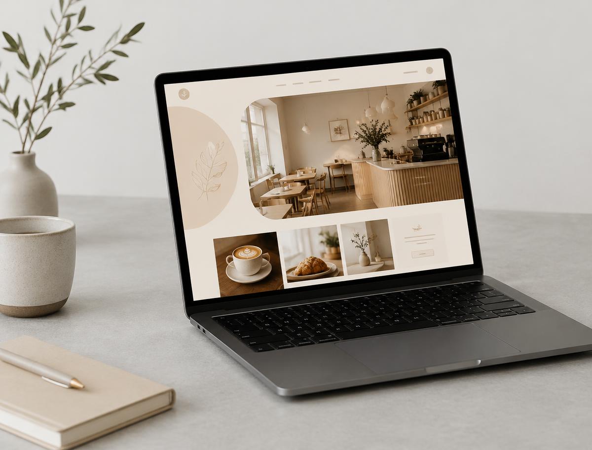 Designkoncept för kafé & bageri